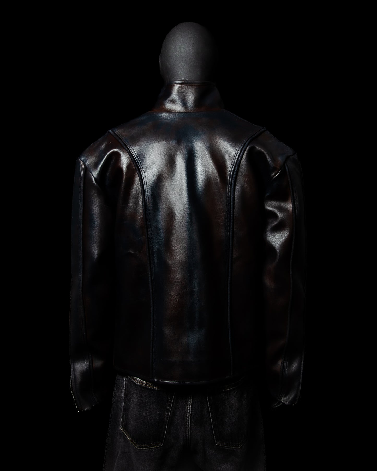 ´LINEAR PAINTED’ JACKET