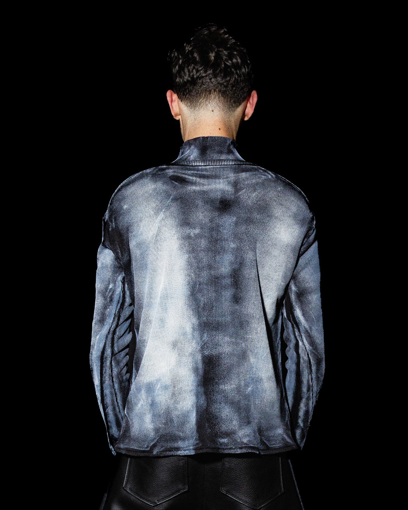 'A-LOGO' SKY BLUE KNITWEAR
