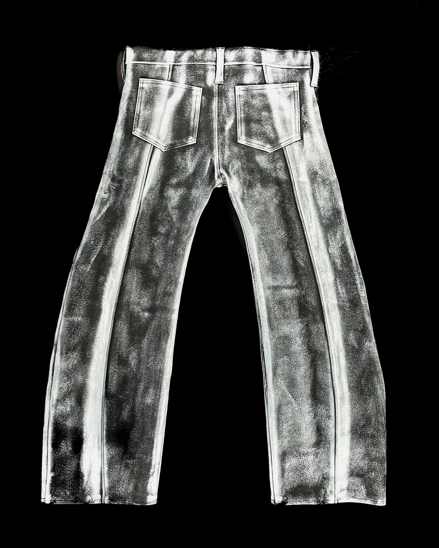 'PAINTED LINEAR' PANTS