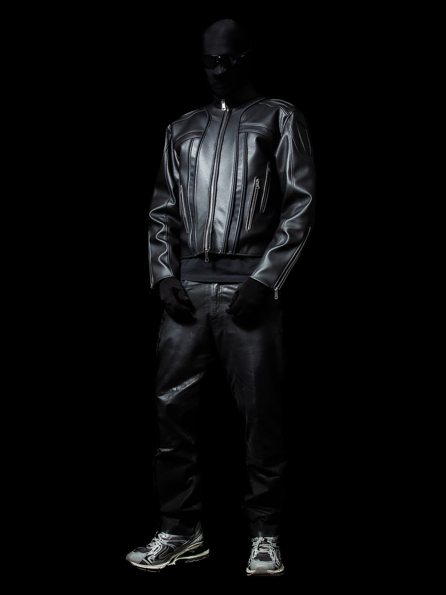 ‘PROTECTION’ LEATHER JACKET V2
