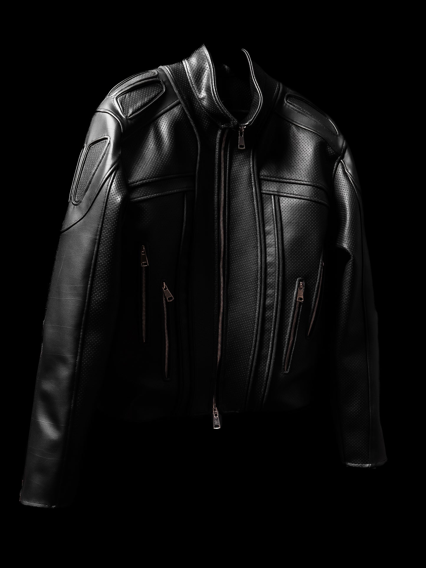 ‘PROTECTION’ LEATHER JACKET V2